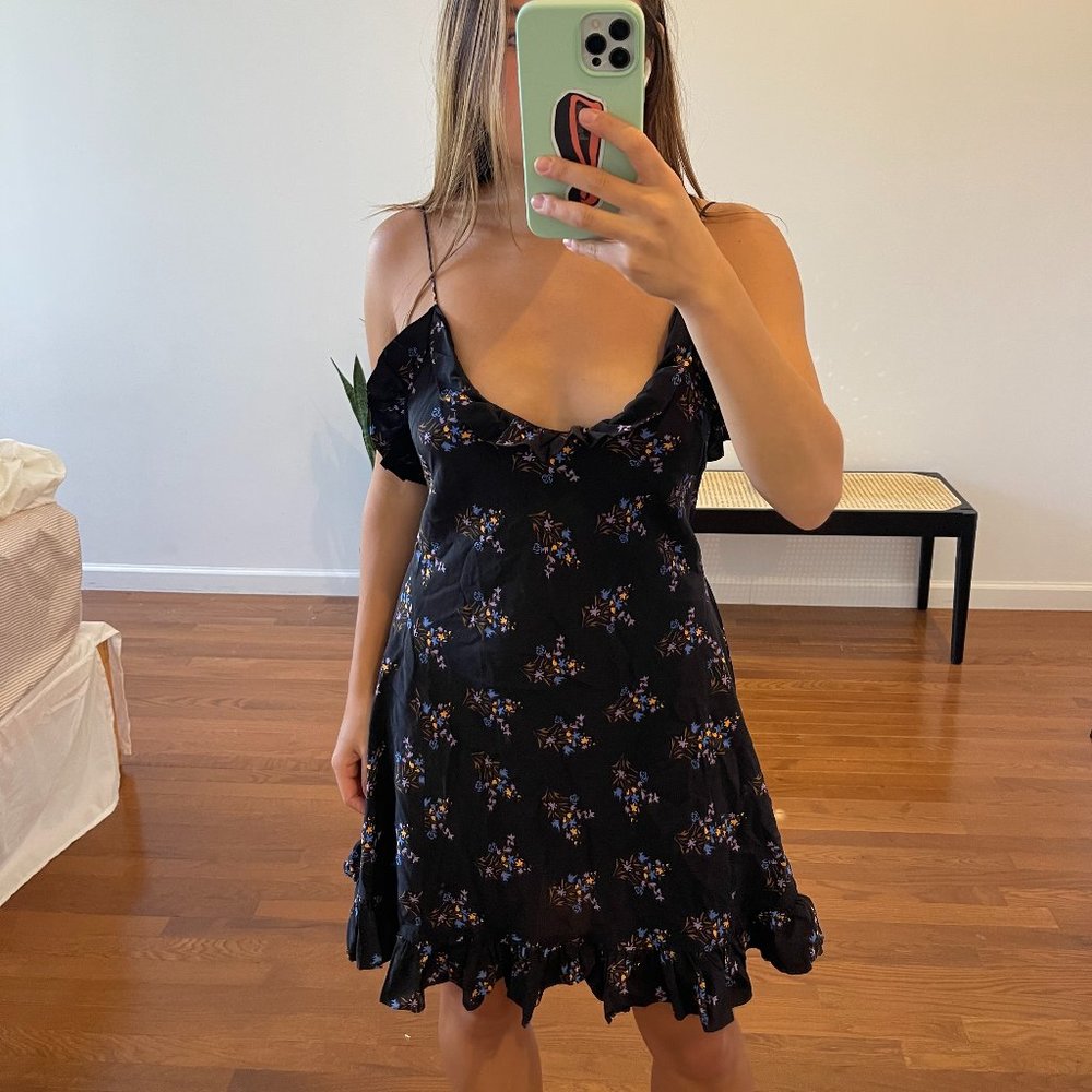 Les Reveries Silk Mini Dress